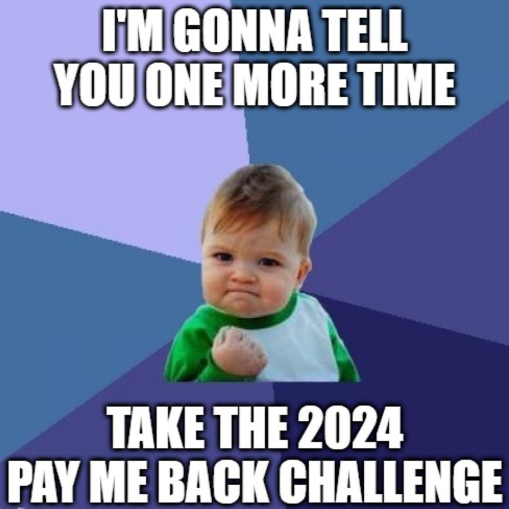 Give Me Back My Money Challenge #Two